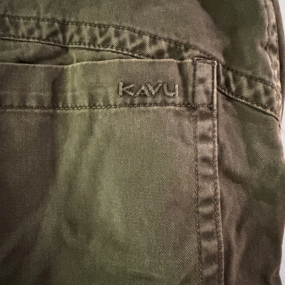 Kavu Canvas Work Pants Mens‎ 34x30 Brown Good Straight Leg Outdoor Hiking Rugged